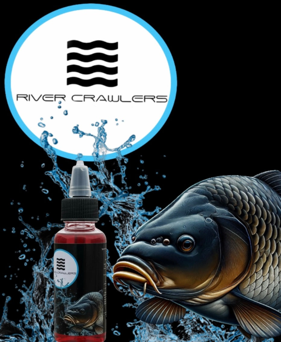 Carp Liquid Attractant (Cherry Bomb) RiverCrawlers Carp Liquid Attractant (Cherry Bomb) RiverCrawlers