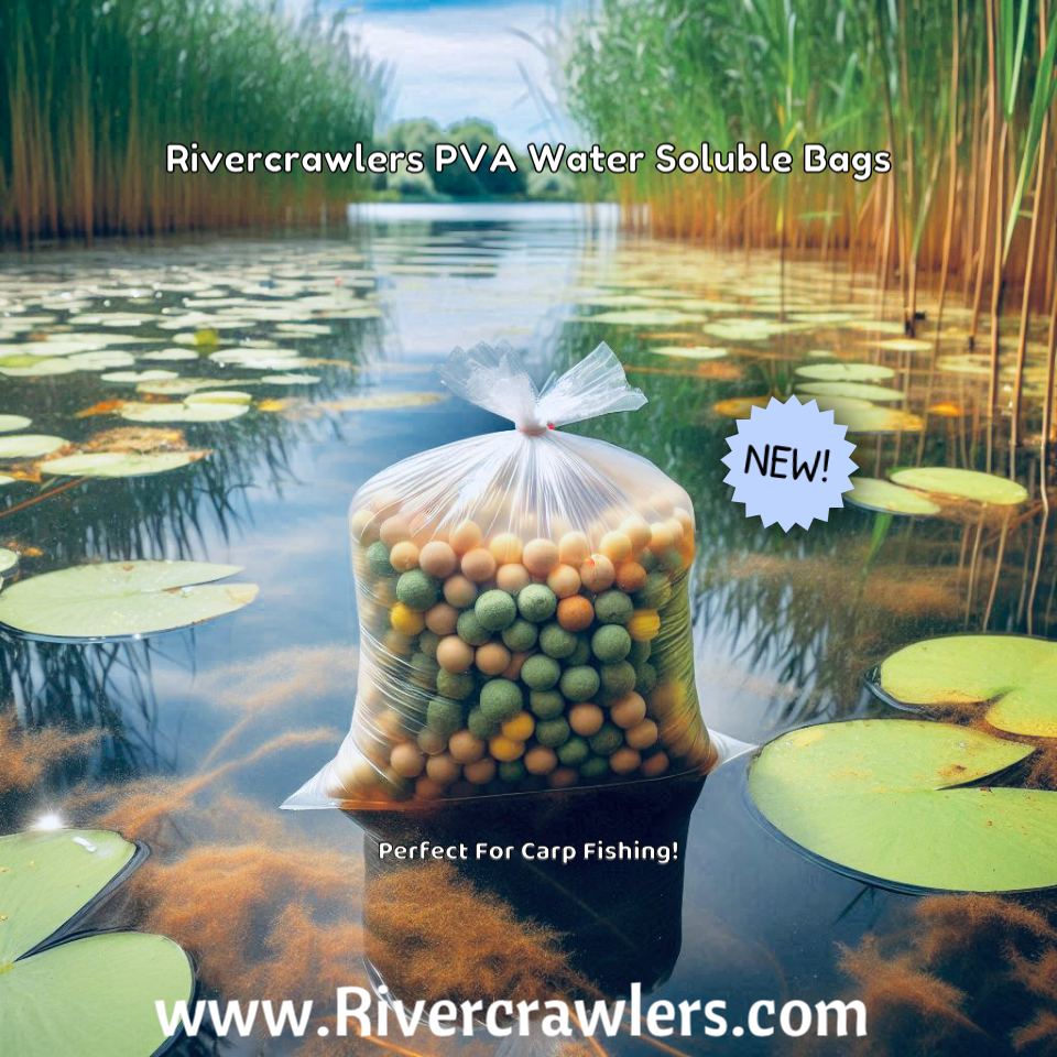 (NEW) Rivercrawlers PVA Water Soluble Bait Bags