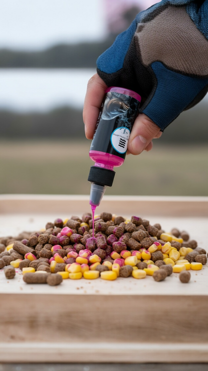 (NEW) Liquid Carp Attractant (Bubblegum Peach)
