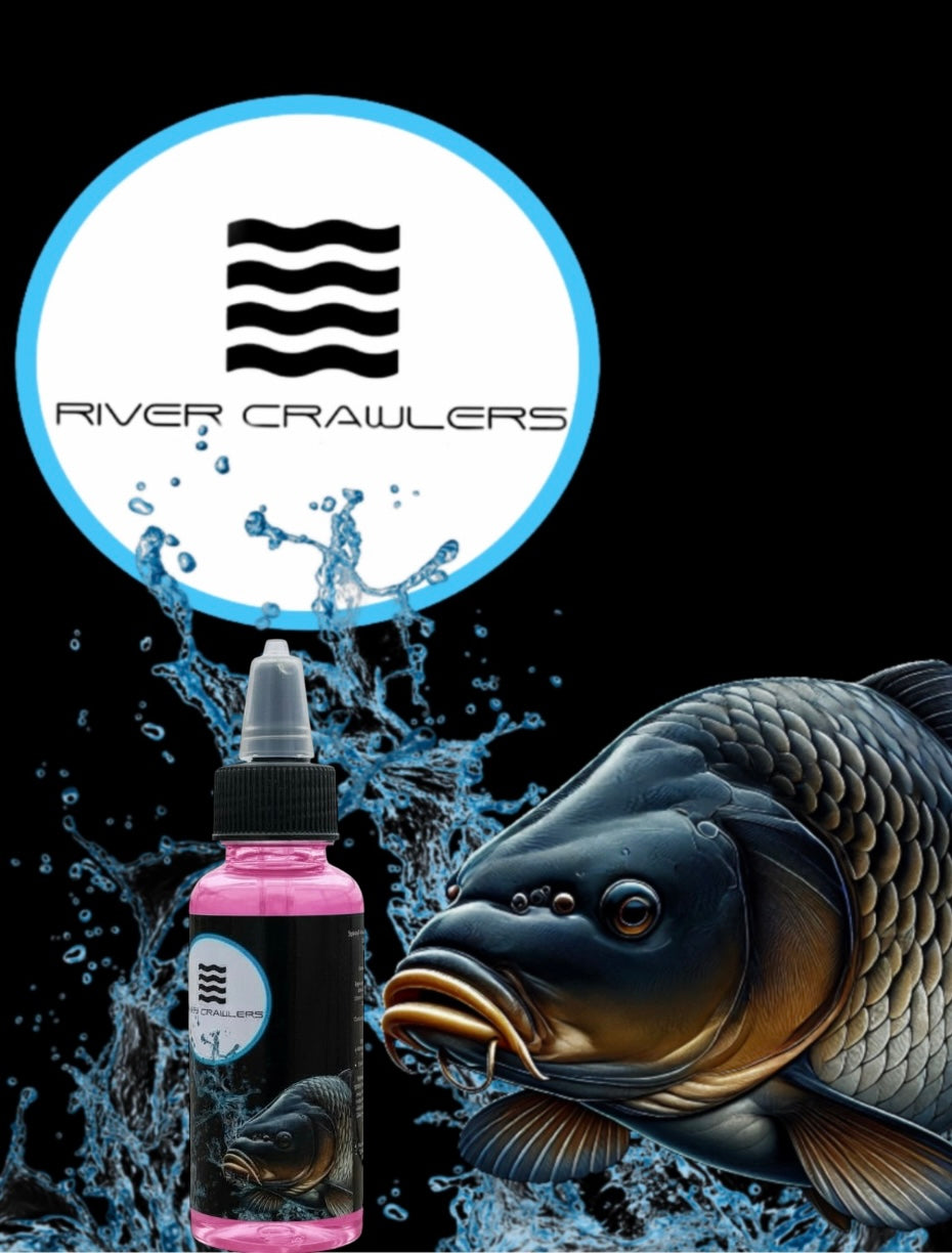 (NEW) Liquid Carp Attractant (Bubblegum Peach)