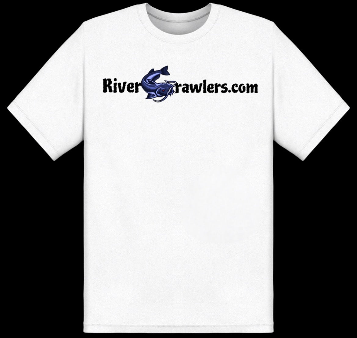 (NEW) Rivercrawlers.com Catfish T-Shirt